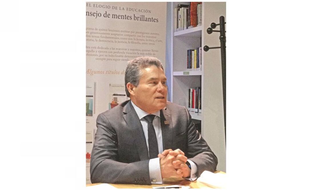 El presidente del Sindicato Nacional se Trabajadores de la Educación, Juan Díaz de la Torre. Foto: Archivo