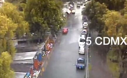 Registran caída de granizo en Xochimilco; llueve en 5 delegaciones más 