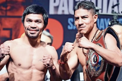 Cumplen con el peso para pleito 