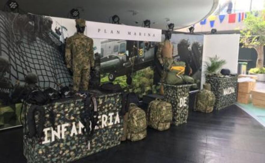 Secretaría de Marina monta exposición en el Senado