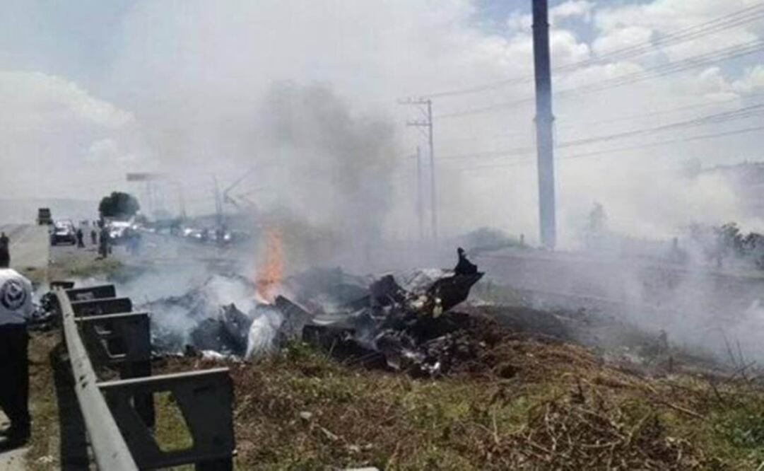 According to reports, five people died in the accident . (Photo: Quadratín Querétaro )