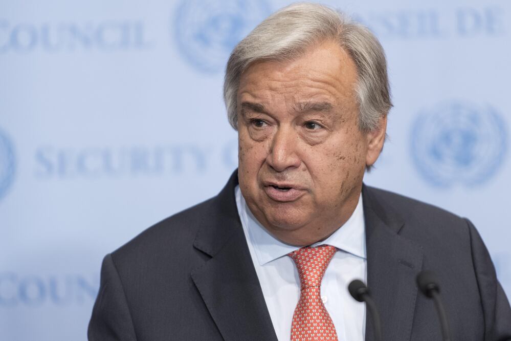 El secretario general de la ONU, António Guterres (Foto: EFE)