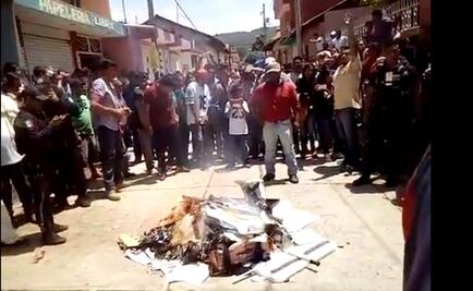 Roban y queman papelería electoral en tres municipios michoacanos