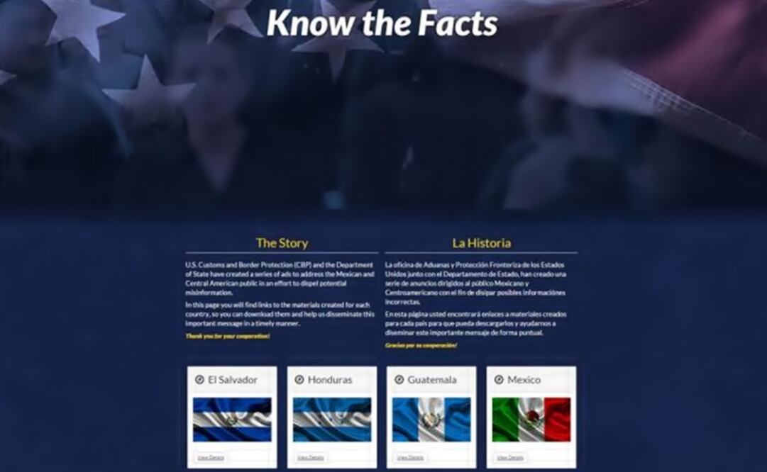 The immigrants are warned against the dangers they could face and their imminet deportation. (Photo: SPECIAL)