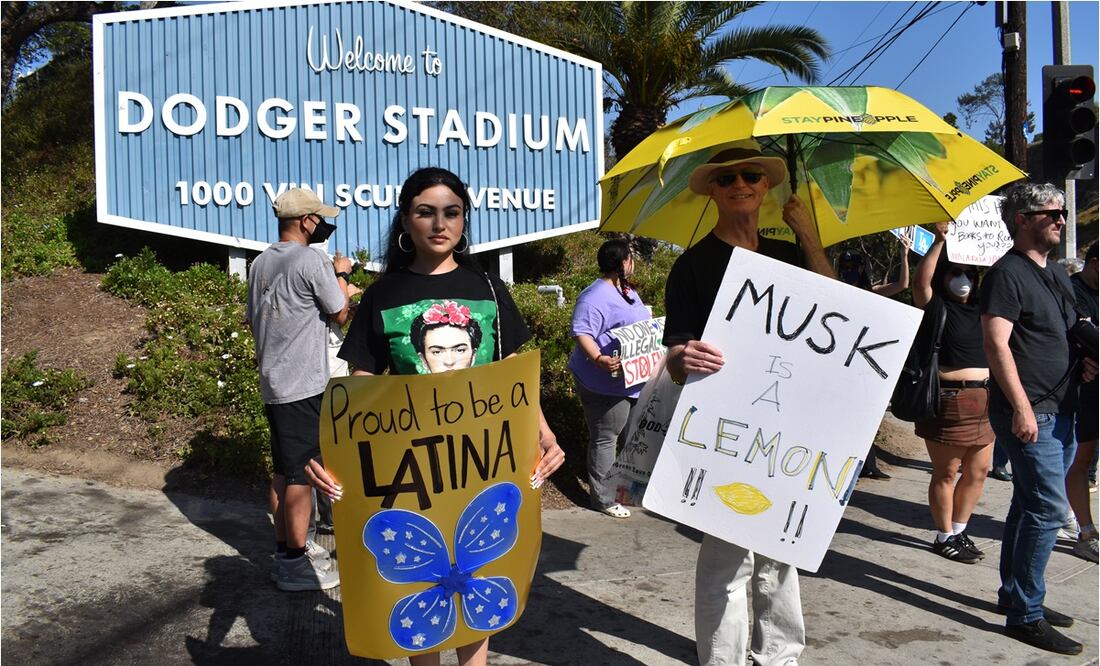 Los Ángeles Dodgers han manifestado su apoyo a la comunidad migrantes. FOTO: EFE