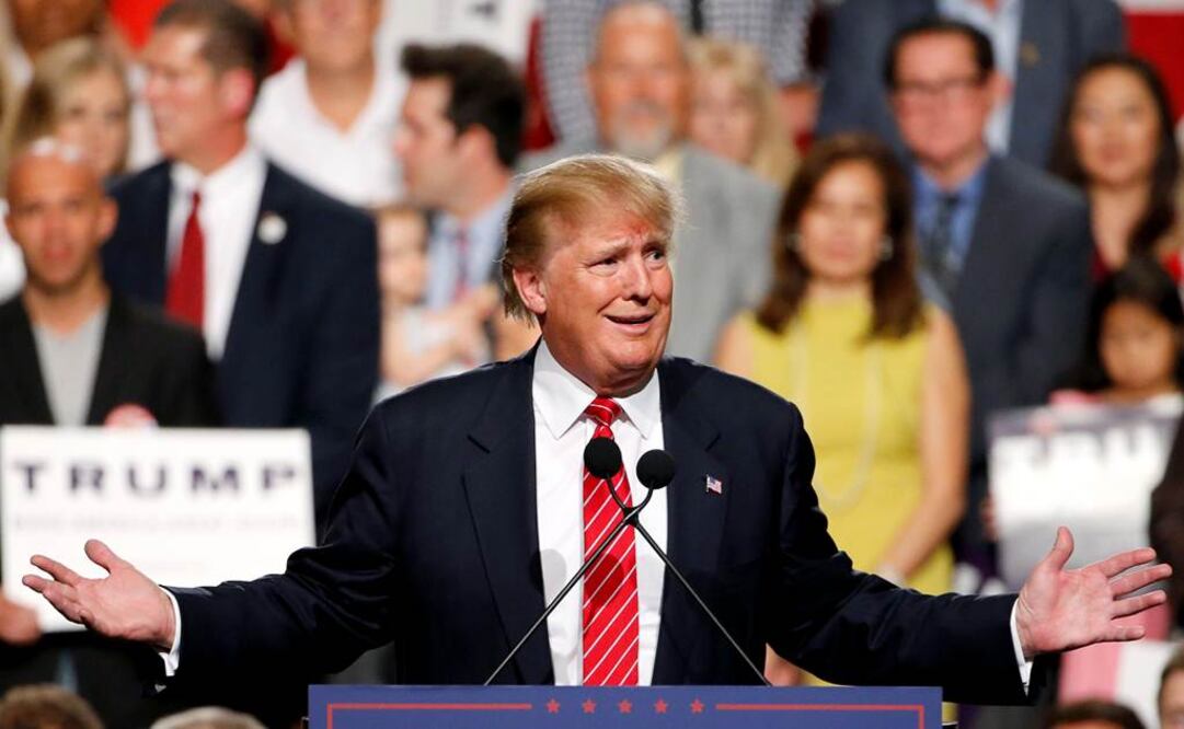 La cifra de 10 mil millones de dólares, 15% más que el año anterior según cálculo de Trump, lo erigiría como la persona más acaudalada en busca de una candidatura presidencial   Foto: AP