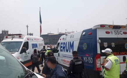 24 policías dados de alta tras ser lesionados por normalistas de Ayotzinapa en protesta en el Zócalo