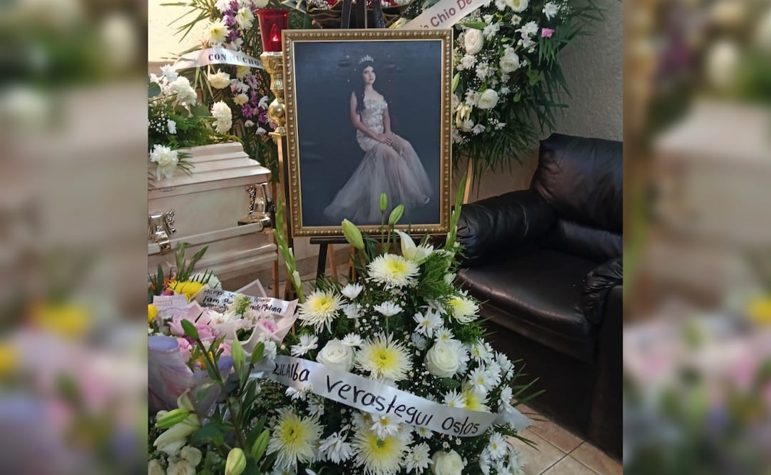 Dafne Zapata Quintos fue velada en Funerales Mante; la adolescente de 13 años de edad falleció en extrañas circunstancias la noche del jueves en las instalaciones de la Academia Militarizada de Marina Doenitz. | Foto: Especial.