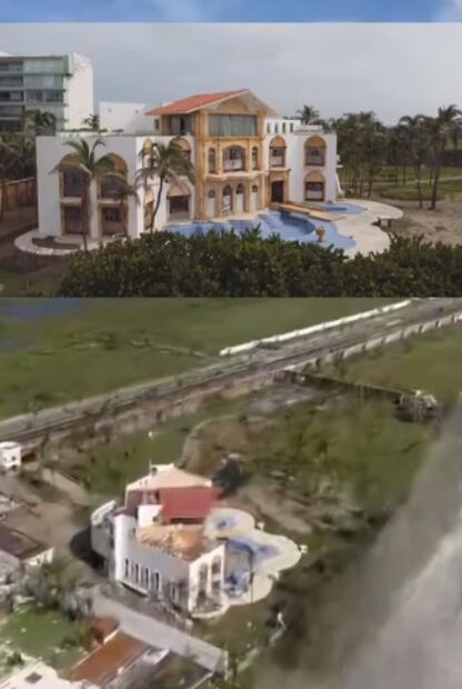 La mansión de Luis Miguel. Foto: Captura de TikTok vía @arturooriak.