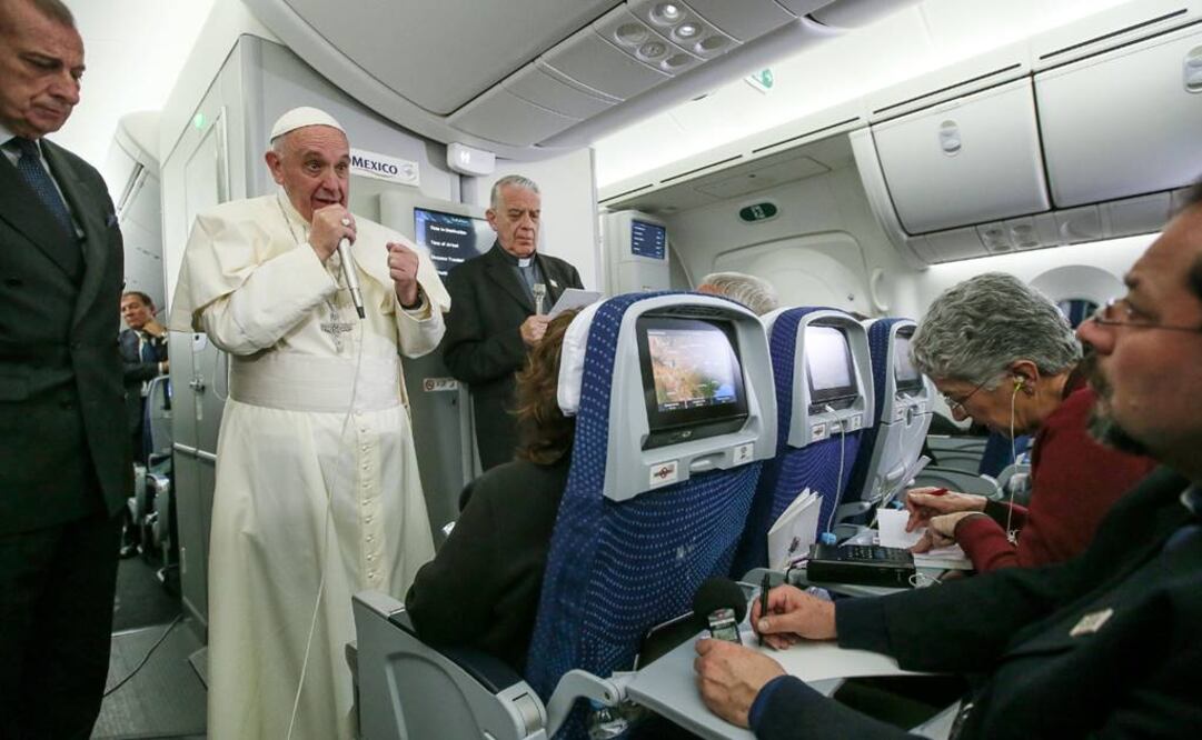 "Yo no soy estadounidense y no voy a votar pero entre esa señora (en referencia a Harris) o ese señor (Trump) que cada uno lo haga según su conciencia", aseveró. Foto: AP