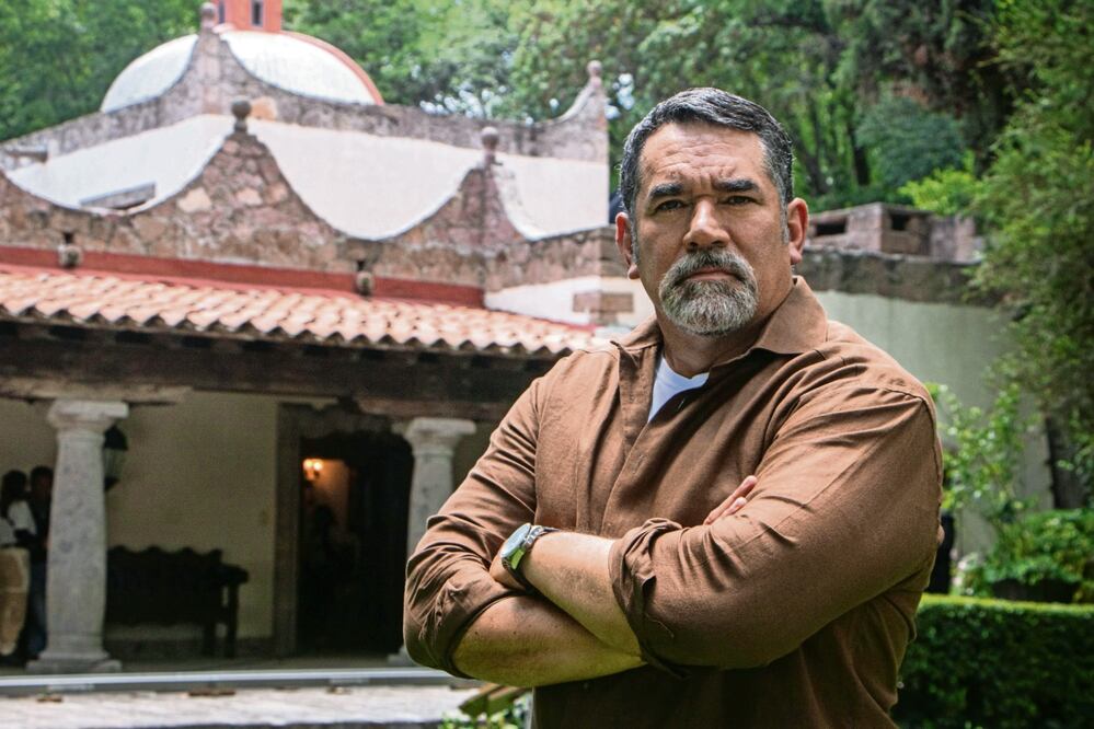 El actor da vida a un villano en la telenovela Nadie como tú. Foto: Gabriel Pano / EL UNIVERSAL
