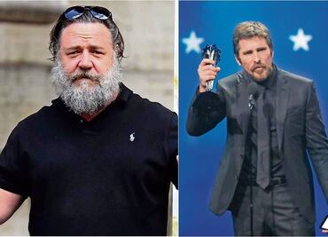 Christian Bale y Russell Crowe, actores violentos que son reconocidos por La Academia