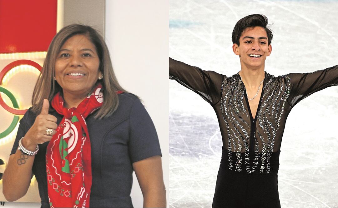 María José Alcalá: El COM seguirá apoyando económicamente a Donovan Carrillo / FOTO: ESPECIAL