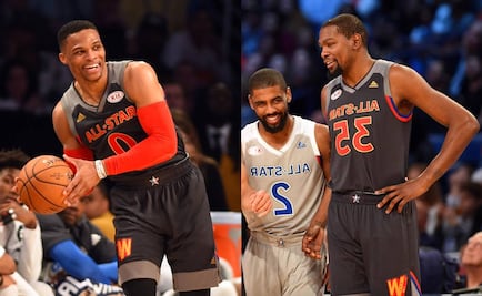 Westbrook y Durant juntos; el Oeste gana el NBA All-Star Game