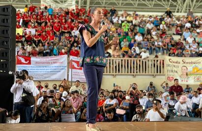 La 4T se consolidará en 2024: dice Sheinbaum en evento en Yucatán