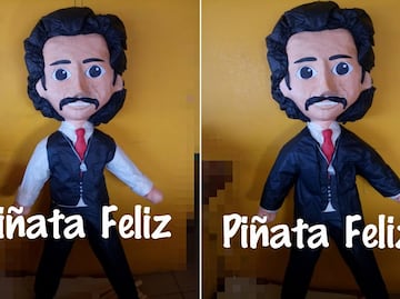 ¡Dale, dale duro! Luisito Rey ya tiene piñata