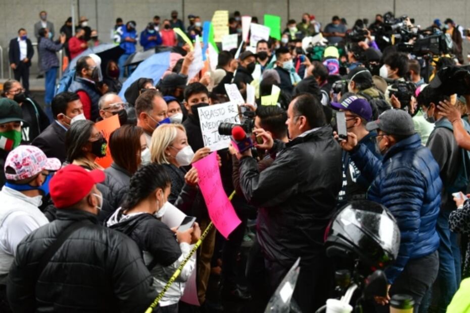 Así se ve el bloqueo en el aeropuerto en fotos y videos