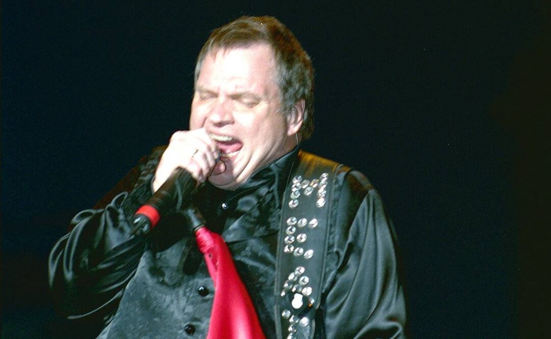 Meat Loaf en el Zócalo de la Ciudad de México. Archivo EL UNIVERSAL