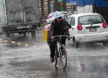 Se registra lluvia ligera en 8 delegaciones de la CDMX