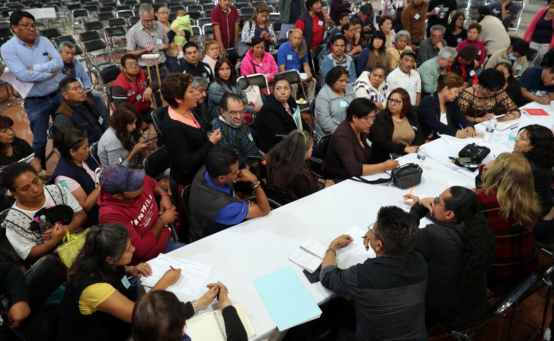 Encuentro de damnificados de la Ciudad de México tras el 19-s para acordaran acciones, pues dicen siguen sin respuesta alguna. (FOTO: Juan Carlos Reyes. EL UNIVERSAL)