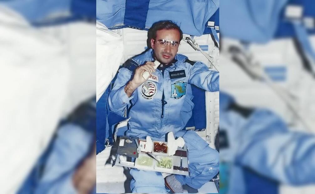 El astronauta mexicano fue parte de la Misión STS-61-B de la NASA que salió de la atmósfera terrestre la noche del 26
de noviembre de 1985. Foto: rodolfonerivela.com Foto: rodolfonerivela.com