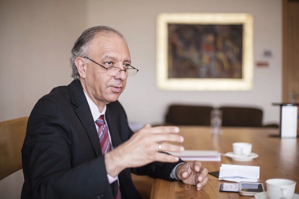 Jorge Mariscal Oficial en jefe para inversiones en mercados emergentes de UBS (GERMÁN ESPINOSA. EL UNIVERSAL)