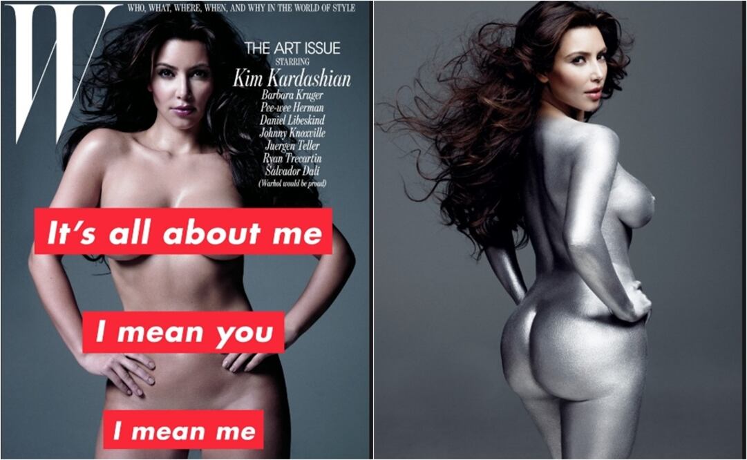 Quitarse la ropa no es algo nuevo para Kim Kardashian. La estrella de "realities" disfruta de realizar sensuales sesiones fotográficas, como esta para "W" en 2010 FOTO: ESPECIAL