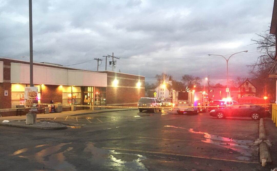 Cafetería donde ocurrieron los hechos (Foto tomada de Twitter: @LeanneStuck)