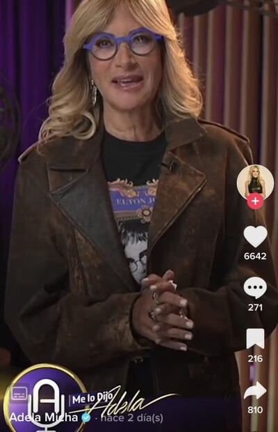 Adela Micha tiene los pantalones desmontables más cool