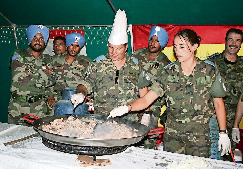 Ataque israelí pone en peligro a cascos azules en Líbano. Foto: EFE