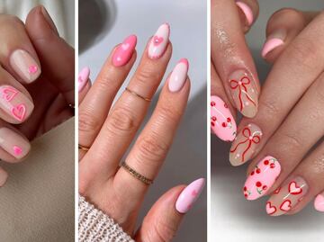 Uñas rosa para enamorar en San Valentín