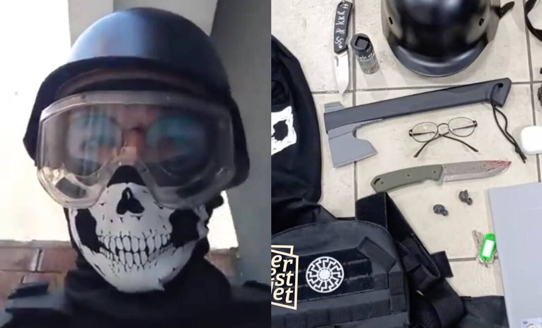 El ataque ocurrió después de que el sospechoso, identificado por los medios locales como Arda K., de 18 años, se equipara también con una máscara y un chaleco antibalas. Foto: Captura tomada de video