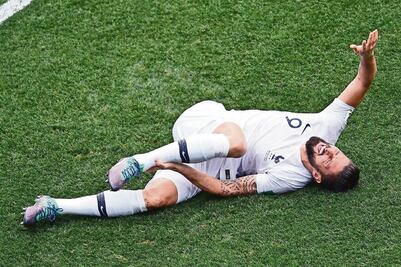 Giroud busca su primer gol en Rusia