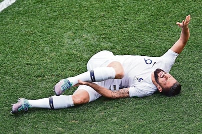 Giroud busca su primer gol en Rusia