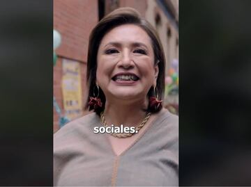 Con video en TikTok, Xóchitl Gálvez reitera que está a favor de los programas sociales