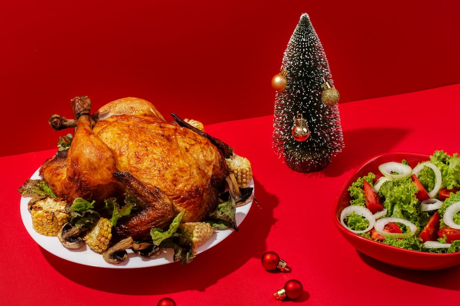 El pavo es el protagonista en la cena de Navidad. Foto: Freepik