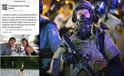 Se ufana de 'bono anual por Michael Brown'