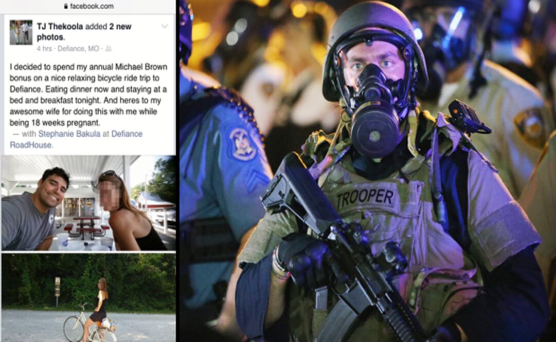 Más de 20 personas fueron detenidas durante las manifestaciones en Ferguson a inicios de la semana