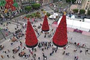 Cuándo empieza la verbena navideña en el Zócalo de la CDMX 