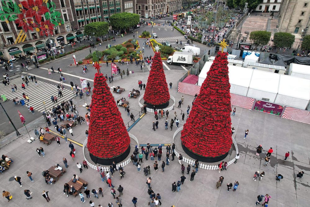 El corazón de la CDMX se transformará en un corredor festivo con el ambiente decembrino. Foto: Secretaría de Cultura CDMX