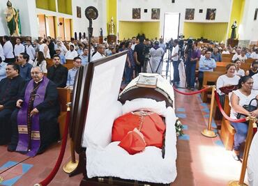 Dan el último adiós a cardenal Obando y Bravo