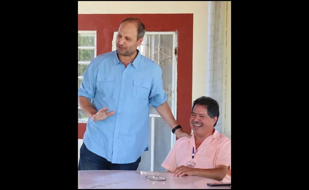 Raúl Karr Vázquez sostuvo una reunión con Horacio Tijerina, coordinador estatal del partido. Foto: @MovCiudadanoNL