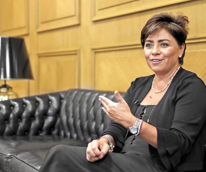 La filosofía de vida de Irene Espinosa se basa en persevera ncia y constancia; ningún camino es libre de obstáculos. Foto: ARCHIVO EL UNIVERSAL