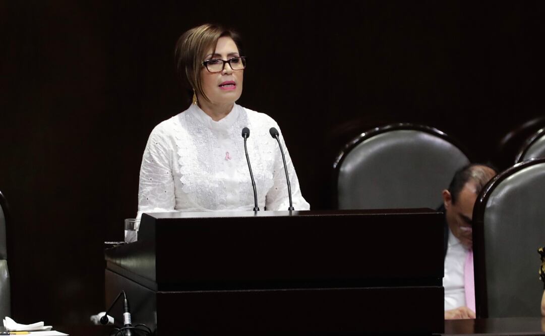 Esta tarde la extitular de Sedesol, Rosario Robles, compareció por escrito a través de sus abogados en el juicio político iniciado por la Cámara de Diputados / Archivo. EL UNIVERSAL