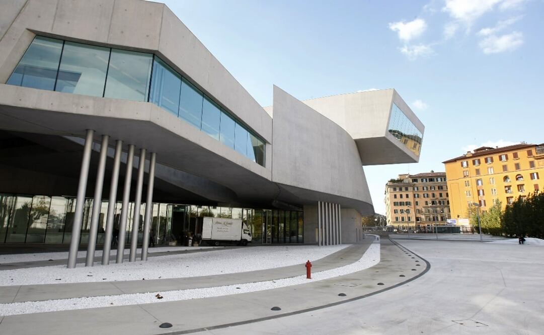 El Museo Nacional de Arte y Arquitectura contemporáneos (MAXXI) en el distrito Flaminio de Roma. Foto: AP/Pier Paolo Cito