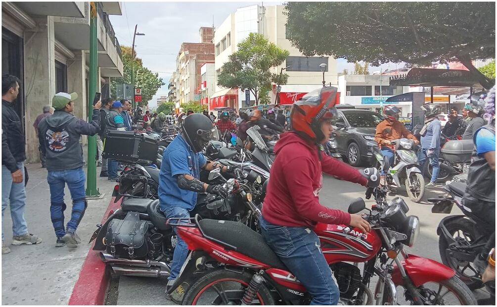Las autoridades de seguridad afirman que "en muchos casos" los delitos son cometidos a bordo de motocicletas (24/01/2025). Foto: X (@RealidadChiapas)