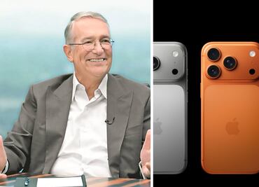 Salinas Pliego presume su iPhone 17 Pro y comparte su opinión sobre el nuevo modelo