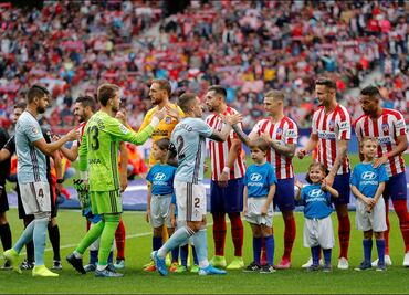 Atlético de Madrid empata ante el Celta