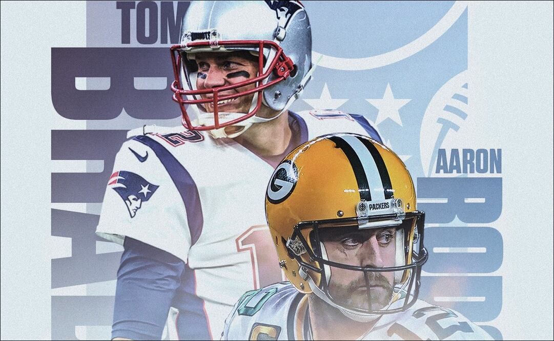 Brady y Rodgers. Foto: Twitter