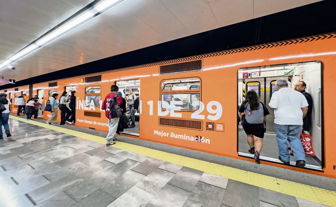 Concluyó la construcción de los 29 trenes modelo NM22 que operarán en L1 del Metro, reportó el STC. Foto: Hugo Salvador / EL UNIVERSAL